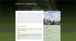 Desktop Screenshot of morrisandmcveigh.com